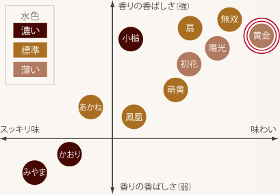 ほうじ茶飲み比べイメージ