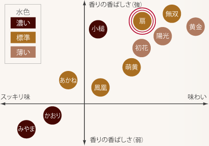 ほうじ茶飲み比べイメージ